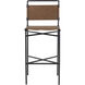 Corrigan 44.75 inch Cognac Leather Barstool